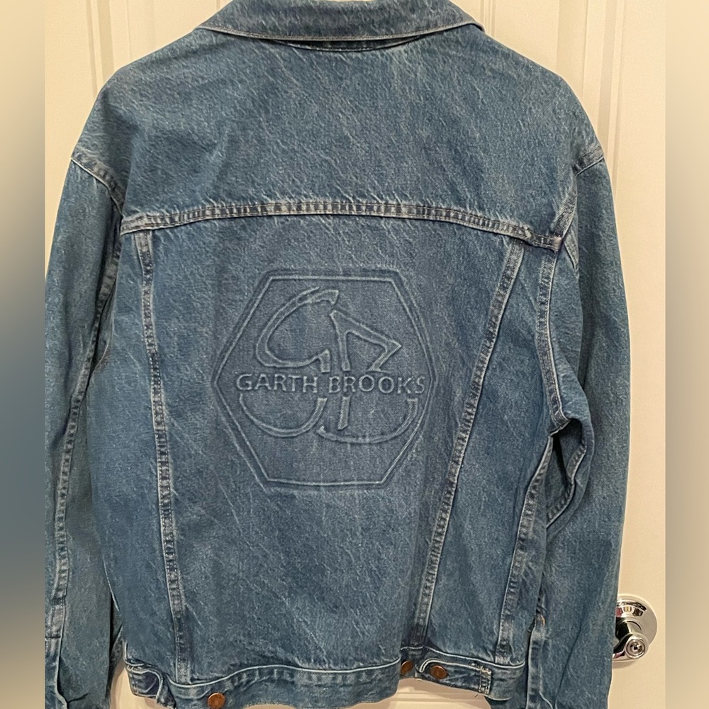 Garth Brooks Rare Vintage Unworn Denim Jacket